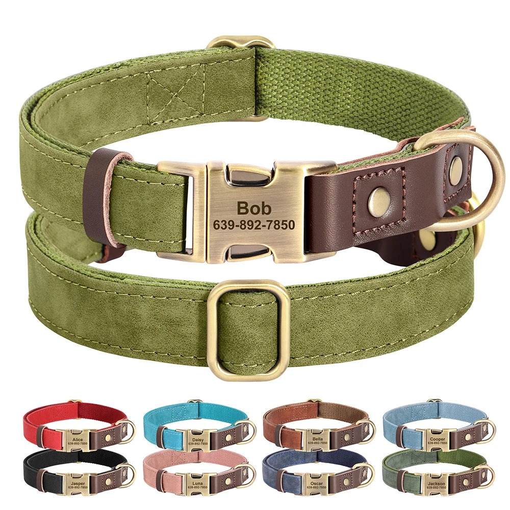 Custom Leather Dog Collar