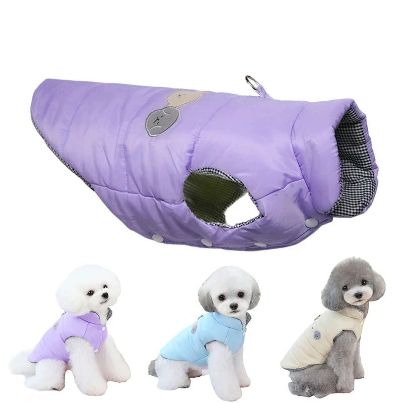 Warm Winter Dog Vest Coat