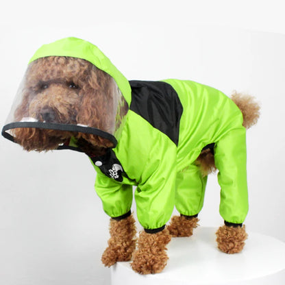 The Dog Face Raincoat Waterproof Jacket