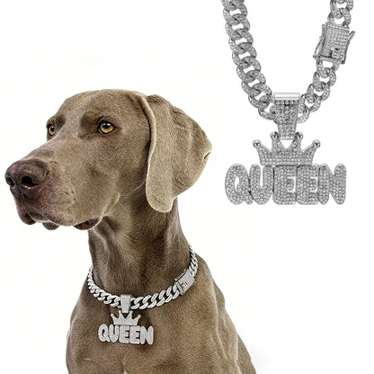 Luxury Gold Dog Chain Collar