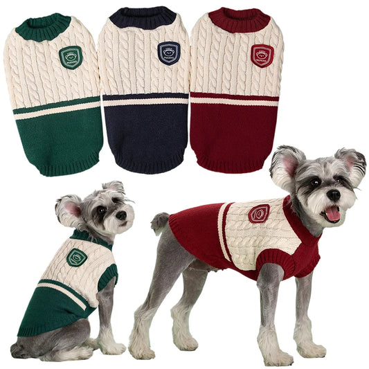 College Style Dog Sweaters