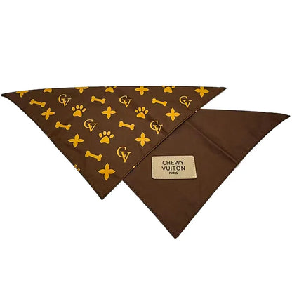 Luxury Double-Sided Breathable Dog Bandana