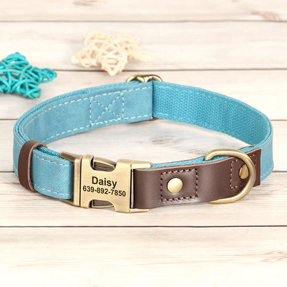 Custom Leather Dog Collar