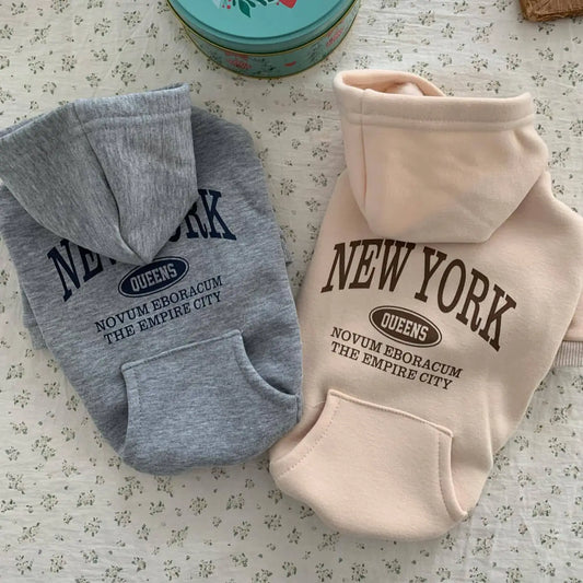 New York Pet Hoodie – Cozy Dog Sweatshirt