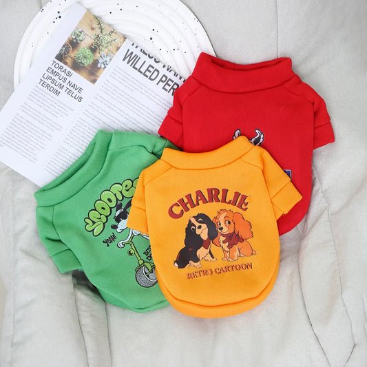 Cute Cartoon Dog Hoodie