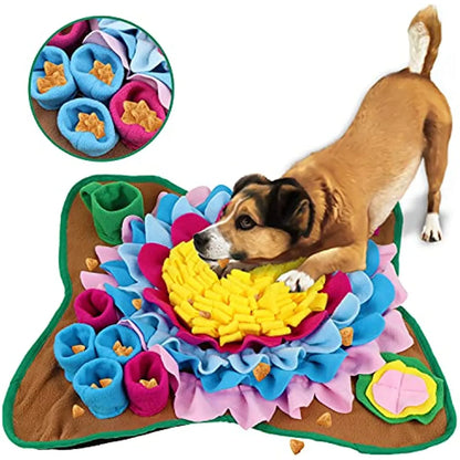 Pet Dogs Snuffle Mat Leak Food