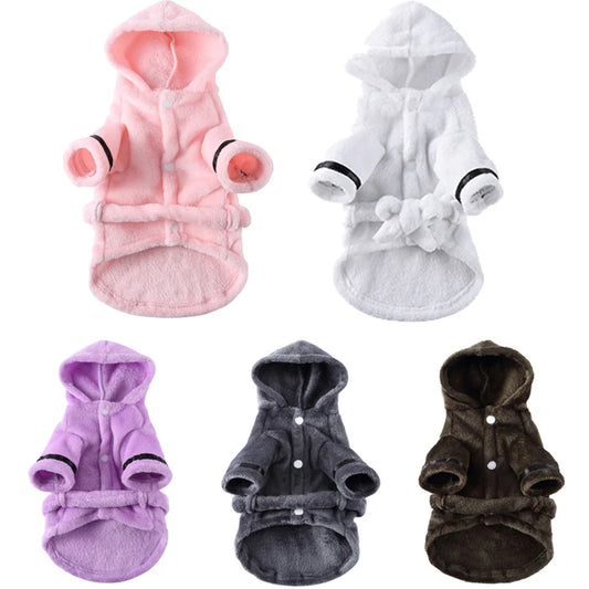 Pet Dog Towel Pajamas