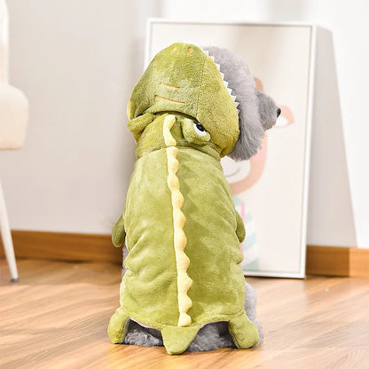 Crocodile Costume Dog Hoodie Coat