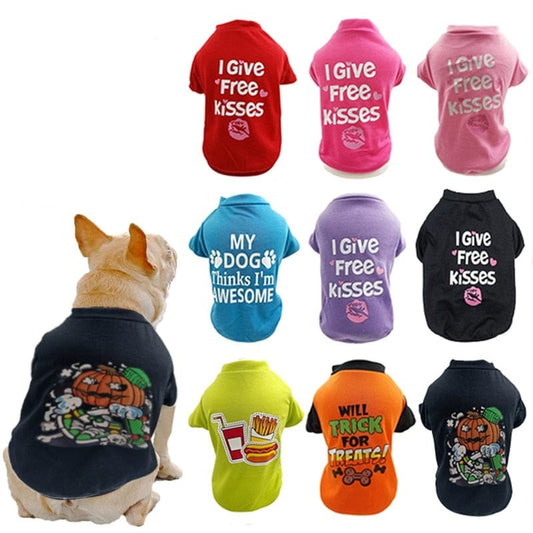 Fashion Printing Dog Clothes