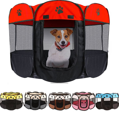 Portable Folding Pet Tent Dog Cage