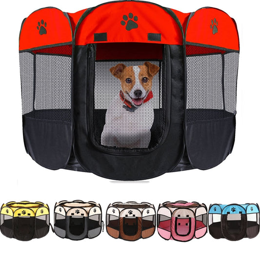 Portable Folding Pet Tent Dog Cage