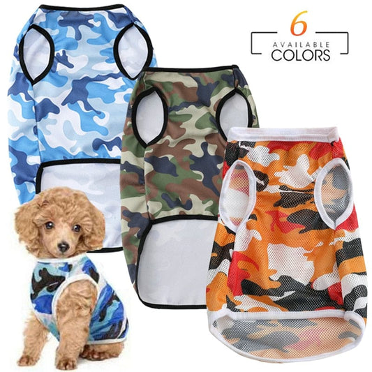 Summer Dog Breathable Vest