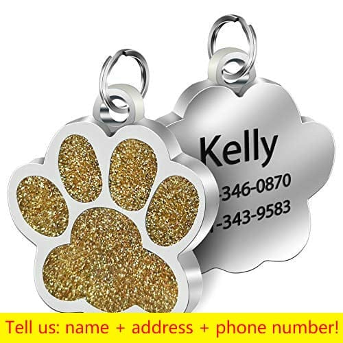 Engraving Pet Customized ID Tag