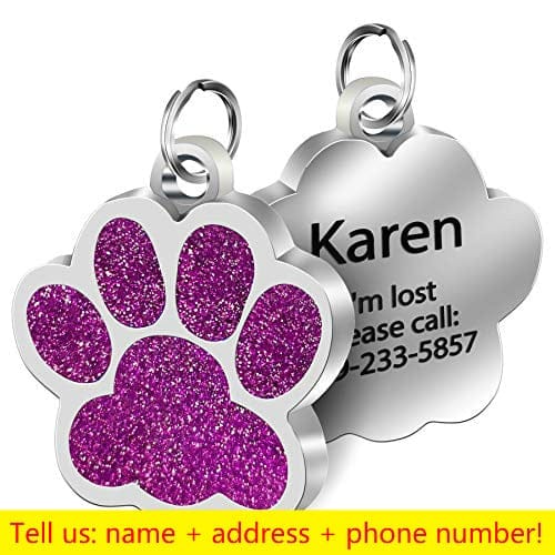 Engraving Pet Customized ID Tag